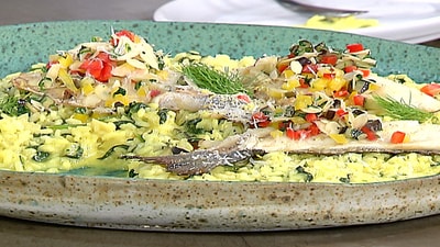 Fish risotto