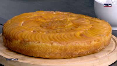 Peach cake