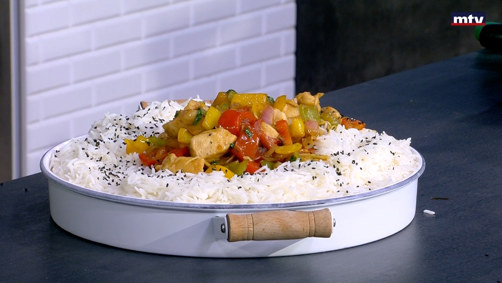 Chicken with mango