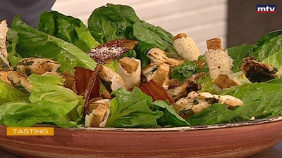 Chicken Caesar salad