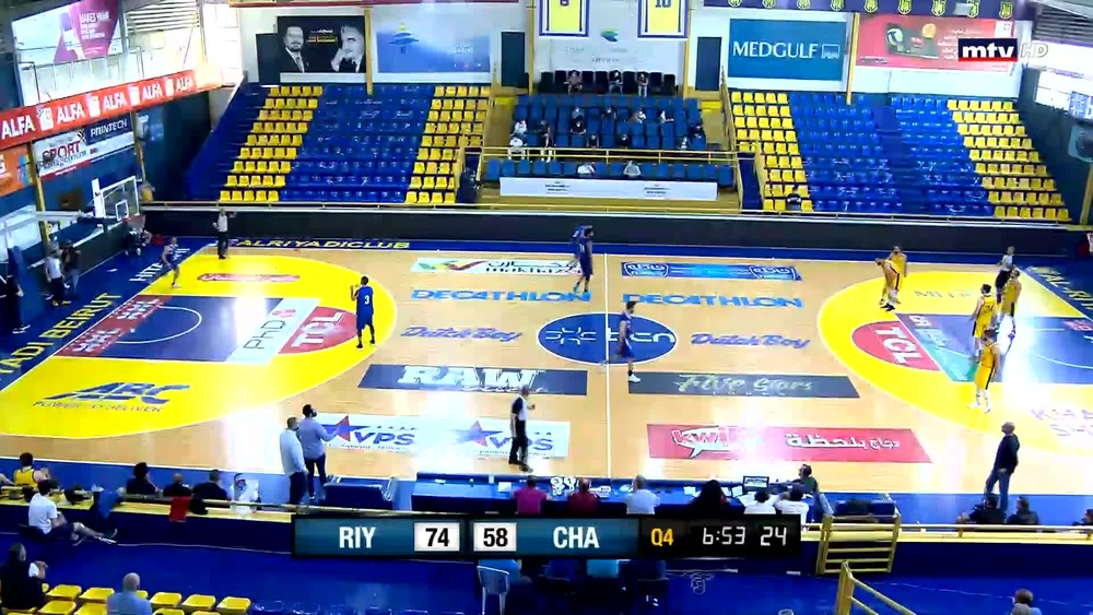Riyadi v/s Champville - Round 8