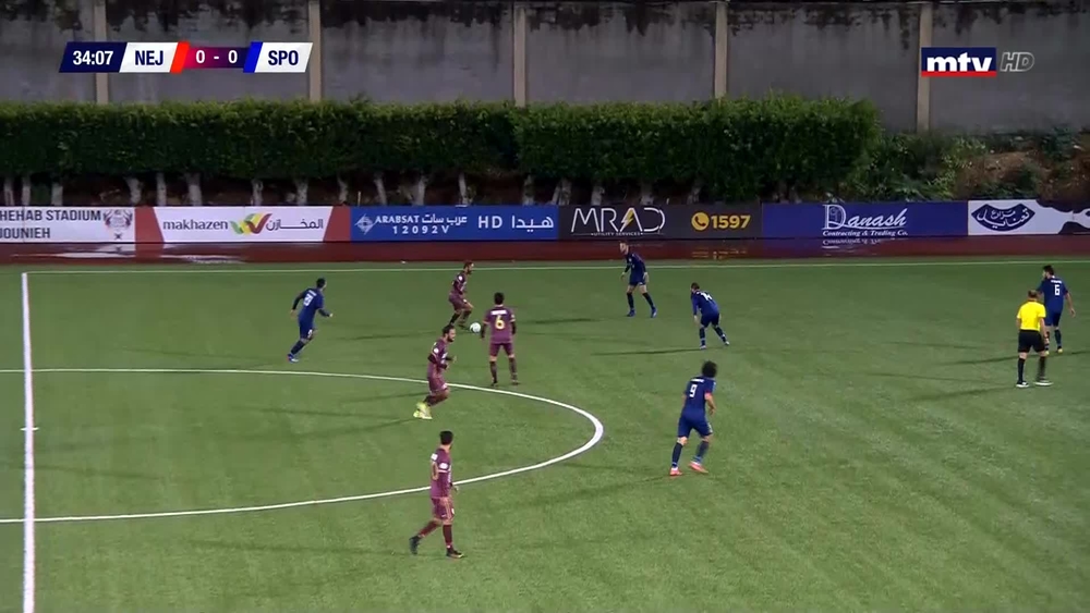 Al Nejmeh v/s AC Sporting - Week 6