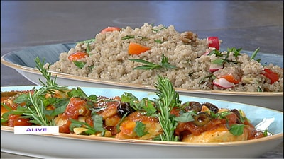 Quinoa and chicken