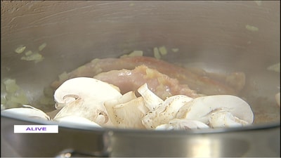Rabbit Meat Stroganoff