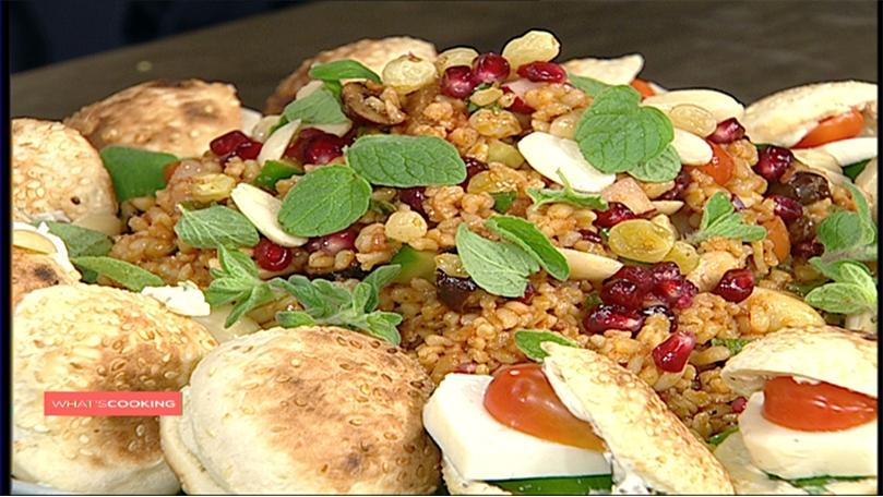 برغل على بندورة