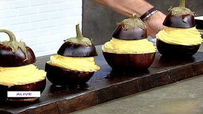 Eggplant souffle