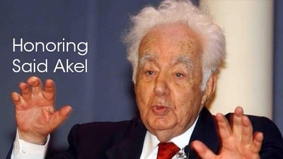 Honoring Said Akel
