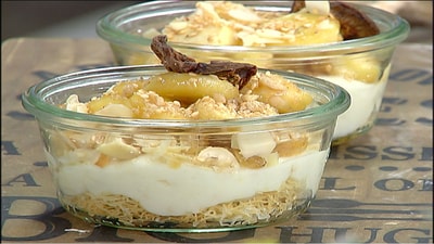 Osmalia with banana